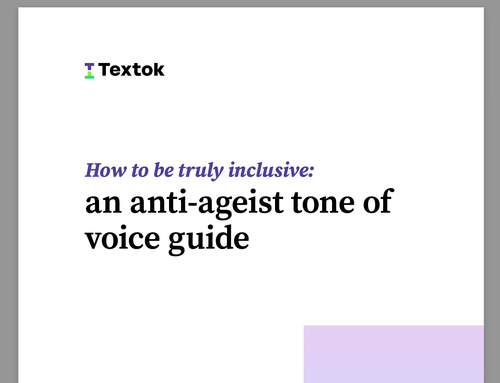 Anti-ageist Tone of Voice Manual